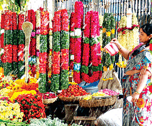 Representational  Image of Shops gearing up to celebrate Ugadi. (File Photo)