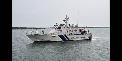 The C-436 interceptor boat of the Indian Coast Guard | Express