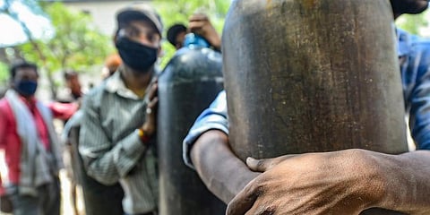 Medical Oxygen (Photo | PTI)