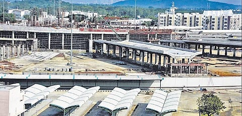 The under-construction Kilambakkam bus terminus | Express