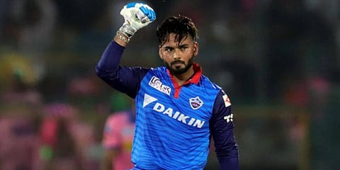 Delhi Capitals skipper Rishabh Pant. (Photo | PTI)