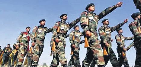 Representational image of Indian army soldiers.
