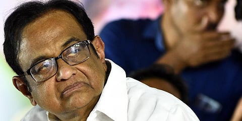 Senior Congress leader and former Home Minister P Chidambaram (Photo | EPS)