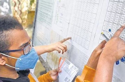 Easy Maths paper, 96.6% appear for PU exam