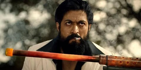 A still from Yash-starrer 'KGF 2'.