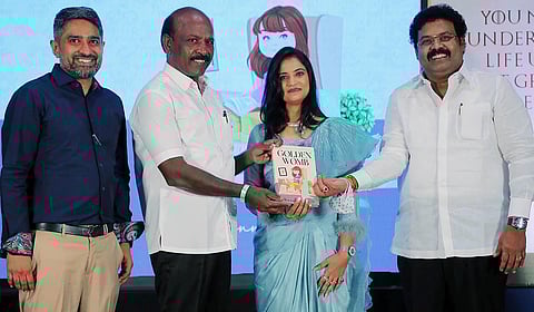 Tamanna Sarda plans to launch her book ‘Golden Womb’ on the Metaverse shortly to educate and amuse parents-to-be. (Photo | Neha Tomas, EPS)