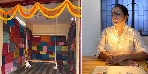 Namma Katte is a shutter shop space opened by Indu Antony (right)