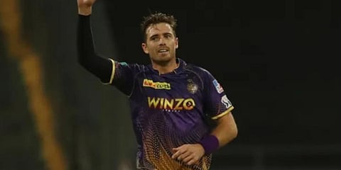 Kolkata Knight Riders pacer Tim Southee (Photo| Twitter)