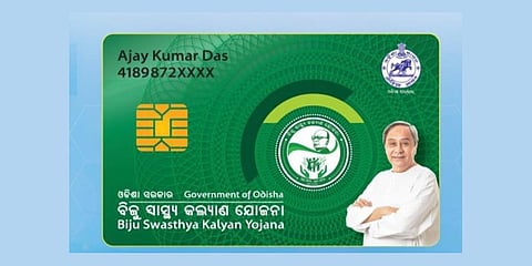 BSKY scheme card.(Photo | Official website, bsky.odisha.gov.in)