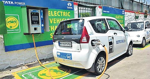 Electric Vehicles, image used for representation.
