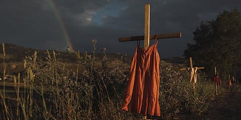 This image provided by World Press Photo which won the World Press Photo Of The Year award by Amber Bracken for The New York Times.(Photo | AP)