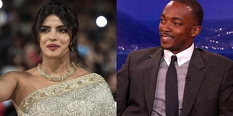 (L-R) Priyanka Chopra Jonas, Anthony Mackie. ( File Photo)