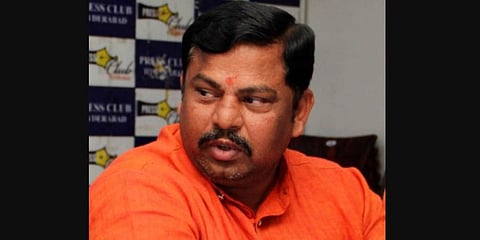 Goshamahal BJP MLA T Raja Singh (File photo | EPS)