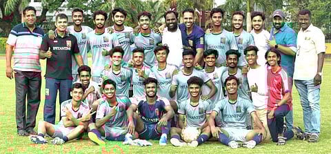 Byzantine FC comprises youngsters aged between 16 and 21, which makes their victory even more glorious.