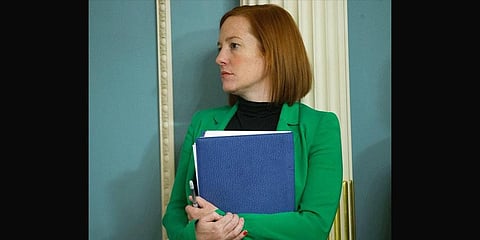 White House Press Secretary Jen Psaki (Photo | AP)