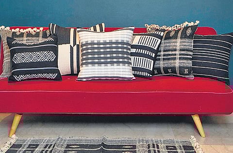 handwoven cushion covers