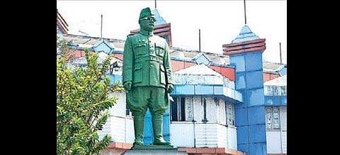 A statue of Netaji Subhas Chandra Bose . (Photo: File / EPS)