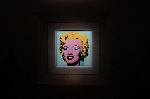 Warhol portrait of Marilyn Monroe fetches record $195 million: Christie's