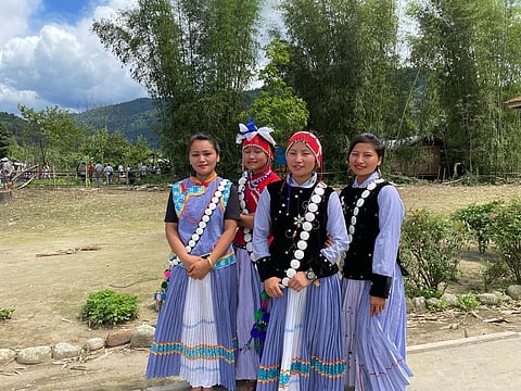 Yobin or Lisu tribe(Photo | EPS/ Sarvesh)