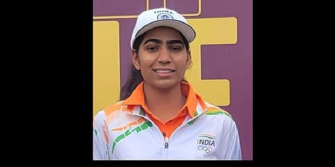 Diksha Dagar .(Photo | Twitter , @Diksha Dagar)