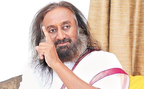 Sri Sri Ravi Shankar. (Photo | T P Sooraj)