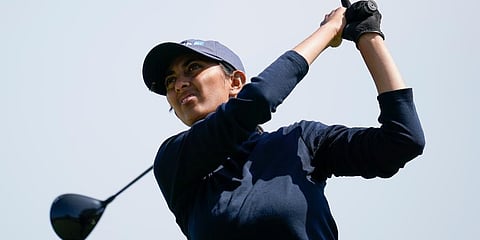 Indian golfer Aditi Ashok (Photo| AP)