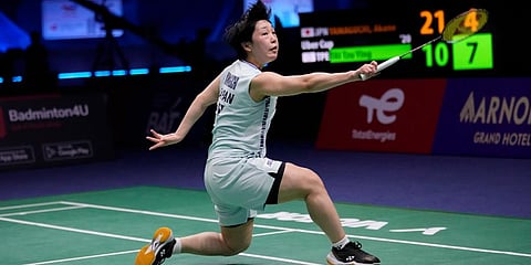 Japanese badminton star Akane Yamaguchi (Photo | AP)