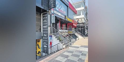 Closed market at Shaheen Bagh area in protest against the arrest of local MLA Amanatullah Khan | Express