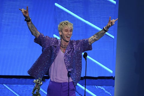 Rapper Machine Gun Kelly  (File Photo | AP)