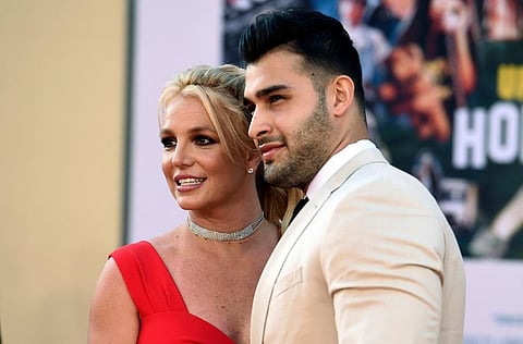 Britney Spears and Sam Asghari .  ( Photo | AP)