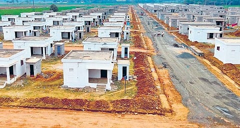 An R&R colony at Muppinavarigudem in Buttaigudem mandal for the Polavaram project displaced persons | Express