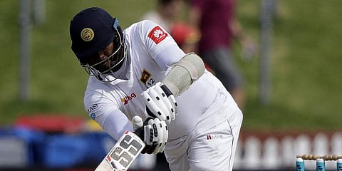 Sri Lanka batter Angelo Mathews (Photo | AP)