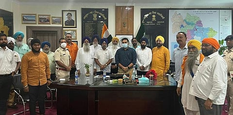Sikh community writes to PM Modi seeking action against school Principal. ( Photo | EPS)