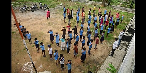 Karnataka: Students fret over shoes, socks and bicycles