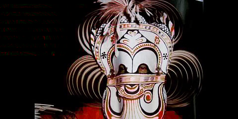 Kerala’s pottan Theyyam.