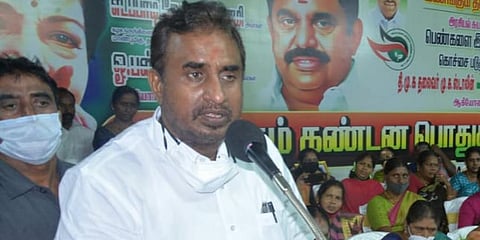 Former Tamil Nadu Minister SP Velumani (Photo | EPS)
