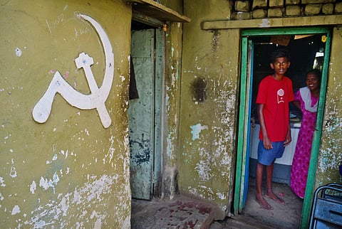 The dilapidated house of a labourer who used to work with the BGML. ( Photo | Shriram BN, EPS)