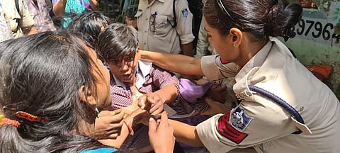 Sagu Dawar had been living in the hut with her widowed mother and two younger brothers (Photo | Special arrangement)