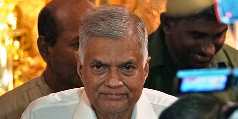 Sri Lanka PM Ranil Wickremesinghe (Photo | AP)