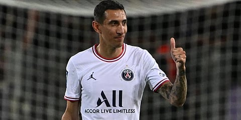PSG winger Angel Di Maria (Photo | AFP)