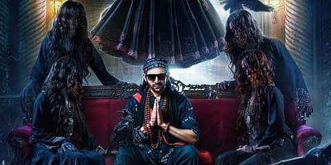 A still from Kartik Aaryan-starrer 'Bhool Bhulaiyaa 2'.