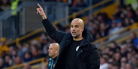 Manchester City gaffer Pep Guardiola (Photo | AP)