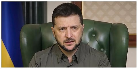 Ukrainian President Volodymyr Zelenskyy. (Photo | AP)