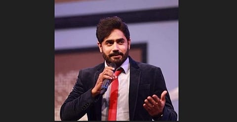 Pakistani musician Abrar Ul Haq. (Photo | Twitter,@AbrarUlHaqPK)