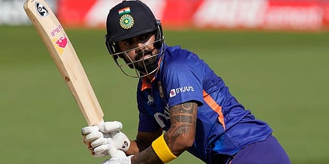Indian batter KL Rahul (Photo | AP)