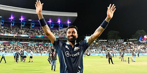 Gujarat Titans skipper Hardik Pandya (Photo| Twitter)