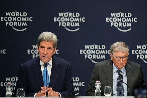 Davos: More businesses join green tech partnership