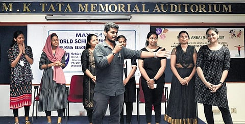 The skit at the event highlighted the struggles of caregivers | Gnanadarshan John