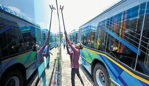 E-bus breaks down on day of maiden service in Delhi city