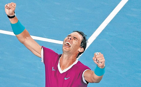 Rafael Nadal .(File Photo| AP)